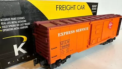 K-Line Milwaukee Road MILW Express Service Boxcar. CMST&P. K641-1372. BRAND NEW! • $44.95