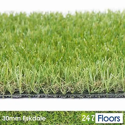 Cheap Artificial Grass 30mm £6.99/m² Astro Turf Garden Fake CHEAP Lawn Any Size • £230.67