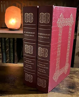 Les Miserables By Victor Hugo. Rare Easton Press Famous Editions Two Volume Set • $189.81