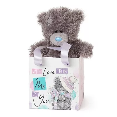 Me To You Tatty Teddy Collectors 5  Plush Bear In A Bag - With Love From • £9.99