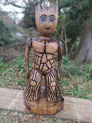 £400 • Buy Great Christmas Gift Idea Oak Groot Sussex Chainsaw Carving Garden Wooden Art !!