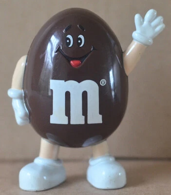 £15.80 • Buy Vintage M&M Dispenser Figure Mars 1991 | Rare Chocolate Brown Model