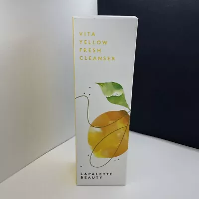 Lapalette Beauty Vita Yellow Fresh Cleanser 3.38 Oz Full Size Brand New Sealed • $15.33