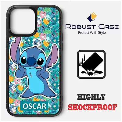 Personalised Shockproof Phone Case Kids Mobile Cover Oppo IPhone Galaxy Pixel #Y • £9.99