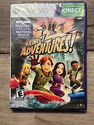 Kinect Adventures (Microsoft Xbox 360 2010) NEW SEALED • $4.25