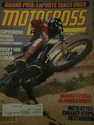 Motocross Action October 1982 Vintage Magazine • $14.90