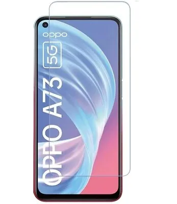 For OPPO A73 5G FULL COVER TEMPERED GLASS SCREEN PROTECTOR GENUINE GUARD A 73 • $8.46