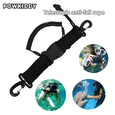 Scuba Diving Camera Lanyard Strap Carrier Anti-lost Rope For Underwater Sports • £7.10