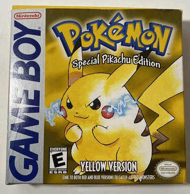 $250 • Buy Pokémon Pokemon Yellow Special Pikachu Edition Game Boy Not CIB Box And Game