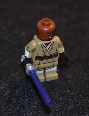 MACE WINDU W/ Purple Light Saber - Star Wars Lego Minifigure ~ NEW • $17.11