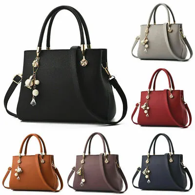 Women Handbags Purses Fashion Ladies PU Leather Top Handle Satchel Shoulder Bags • $14.24