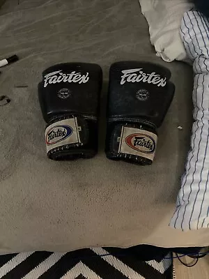 Fairtex Muay Thai Boxing Bgv6 Gloves Sparring Mma  Black Kick Boxing Mma Stylish • $11.30