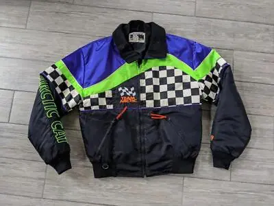 Vintage ARCTIC CAT Snowmobile Jacket MEDIUM Thinsulate 2 LAYER Team Racing • $99.95