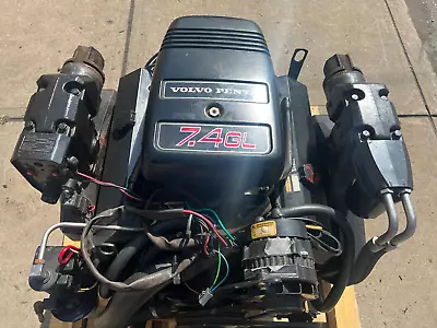 1996 Volvo Penta 7.4GL Motor Complete Drop-in Engine Marine 310 Hours Freshwater • $6500