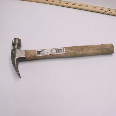 Anvil Rip Hammer Hickory Handle 10 Oz 676 923 • $2.99