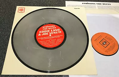 Eddie Lang & Joe Venuti-stringing The Blues Vol.1-uk 1962 Vinyl Lp+insert Ex+/m- • £14.99