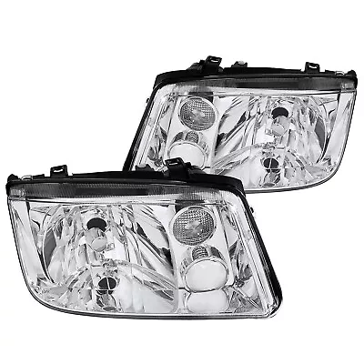 Clear Fits 1999-2005 Vw Jetta Bora Mk4 Headlights Lamps Left+Right Replacement • $96.99