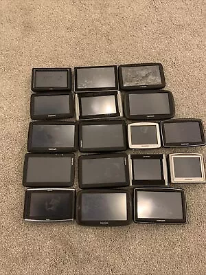 Tomtom JobLot 17x Sat Nav Units - Tom Tom Navman RAC Spares And Repairs • £49.99