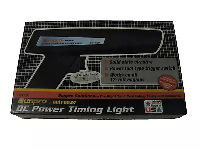 Vintage 90's Sunpro By Actron 12V DC  Timing Light Engine Tune-Up CP-7520 USA • $22.95