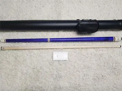 Meucci ANW-1 Purple Stained Pool Cue W/ Pro Shaft & Free Hard Case! • $425