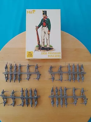 HäT 1/72 1806 PRUSSIAN FUSILIERS Napoleonic Figures Set 8084 Boxed On Sprues • £4.99