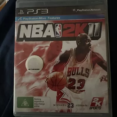 NBA 2K11 Michael Jordan + Manual - Sony PlayStation 3 PS3 PAL Complete • $5.95