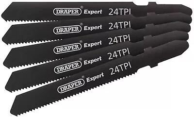 £16.44 • Buy DRAPER DT Jigsaw Blade Set, 92mm, 118A (5 Piece) [81729]