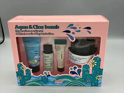 Belif Aqua & Cica Bomb Hydration Oasis Set Great Gift Set • $19.95