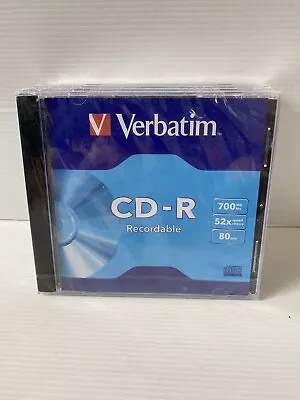 X 4 Verbatim CD-R 80min Printable Sealed Brand New • $21.21