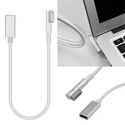 USB Type C Female To Magsafe1/2 (L/T-Tip) Charging Adapter For MacBook Pro A2TM • $7.59