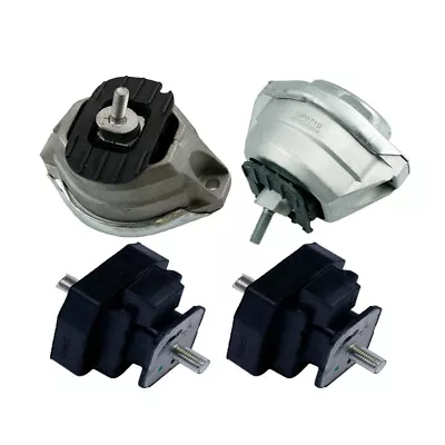 K3191 Motor&Transmission Mount Set 4pc For 2004-2005 BMW 525i 2.5L • $122.60