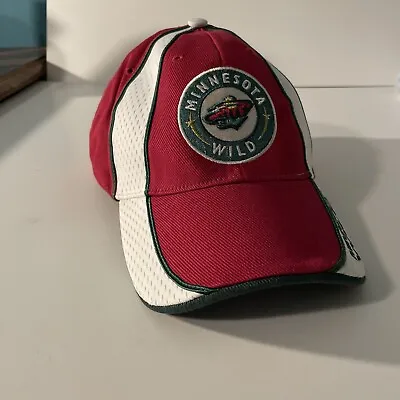 Minnesota Wild Nhl Hat Cap Adjustable Hockey Maroon • $19.99