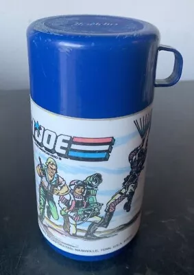 Vintage GI Joe Aladdin A Real American Hero Plastic Thermos Hasbro 1986- Used • $14