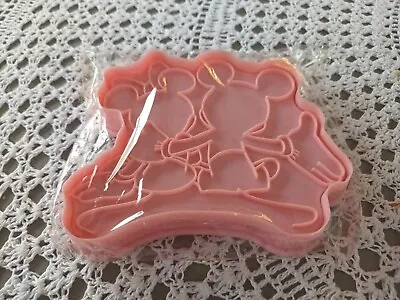 Mickey + Minnie Mouse Head Set Of Embosser Cookie Cutter Biscuit Pastry BNIB • £3.79