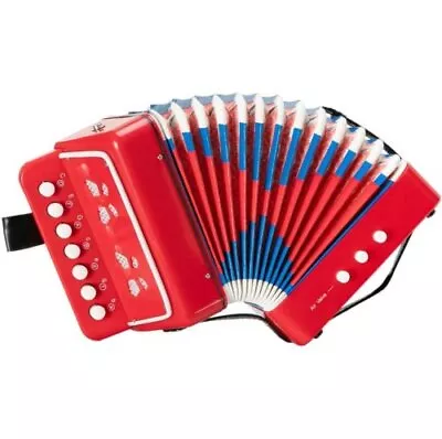 10 Keys Button Accordion For Kids Mini Accordian Musical Instrument For Early • $29.59