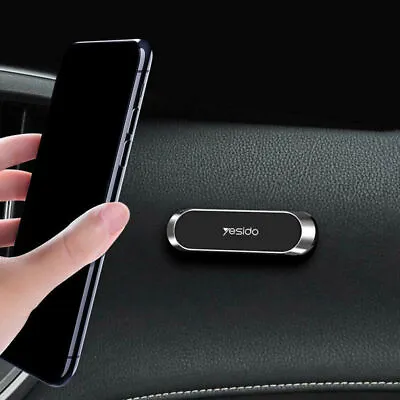 $7.68 • Buy Strip Shape Magnetic Car Phone Holder Stand For Phone Magnet  Mount Accessories