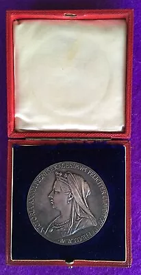 Historical Medal Medallion-1897 Diamond Jubilee Of Queen Victoria • $211.37