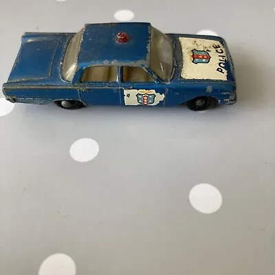 £2.99 • Buy Vintage Lesney Matchbox No. 55 Ford Fairlane Police Car 1963