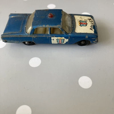 £2.99 • Buy Vintage Lesney Matchbox No. 55 Ford Fairlane Police Car 1963
