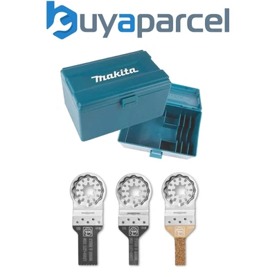 £25.50 • Buy Fein Makita Starlock E-Cut Saw Blade 3PC Multi Tool Mini Combo Set Carbide + Box