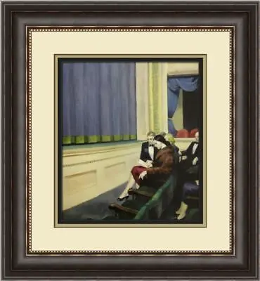 Edward Hopper First Row Orchestra Newly Customed Framed Print • $85