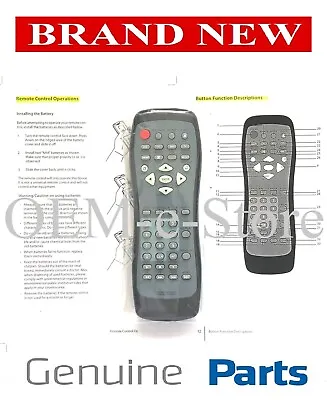 $65 • Buy 2009-2017 Chevrolet Traverse Rear Seat Headrest DVD Entertainment Remote Control