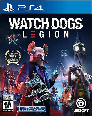 Watch Dogs Legion PS4 Playstation 4 Brand New Sealed • $20