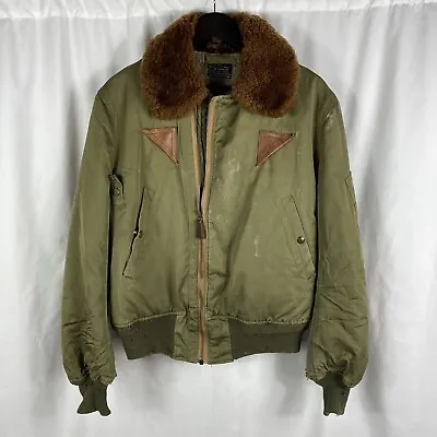 Original WWII US Army Air Corp B-15a Flight Jacket Reed Products • $750