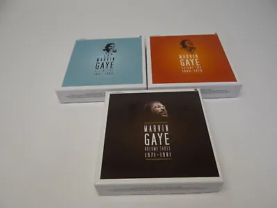 £79.99 • Buy Marvin Gaye - Volume 1,2,3 CD Box Sets - Near Mint Condition