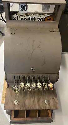 Vintage National Cash Register Most Recent Patent 1924 - Sold As Is Look! • $269.99