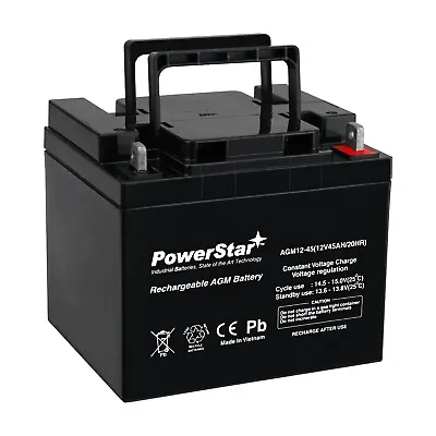 UPG UB12500 Replacement 12V 45Ah Rechargeable SLA AGM Battery 2 Year Warranty • $174.85