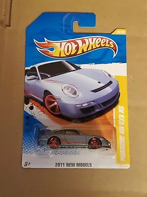 Hot Wheels 2011 36/244 New Models 36/50 Porsche 911 GT3 RS In Steel Blue • $10.99