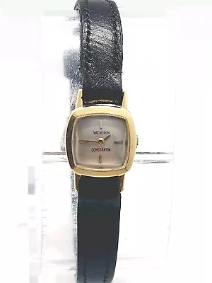 Vacheron Constantin Vintage Ladies Watch 14k Yellow Gold Petite Back Crown Swiss • $2250