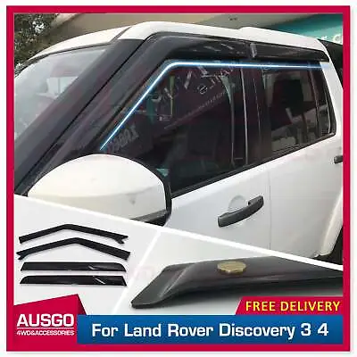 AUS Luxury Weather Shields For Land Rover Discovery 3 4 2004-2017 Weathershields • $65.31